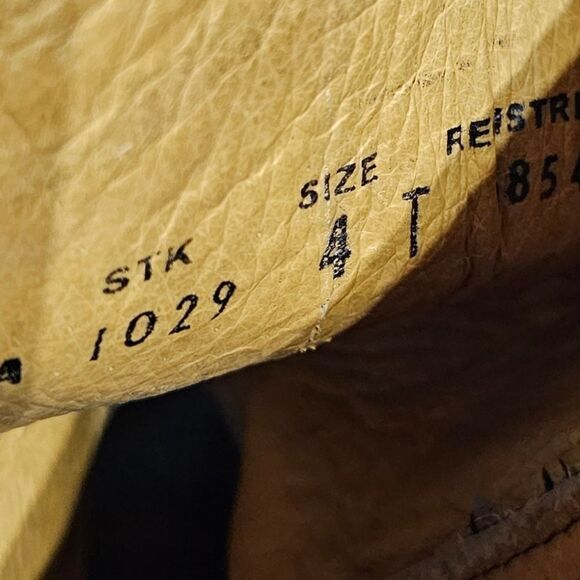 CORRAL Teens Western Pull On Brown Leather Embroidered Boots - Size 4 - Picture 11 of 13